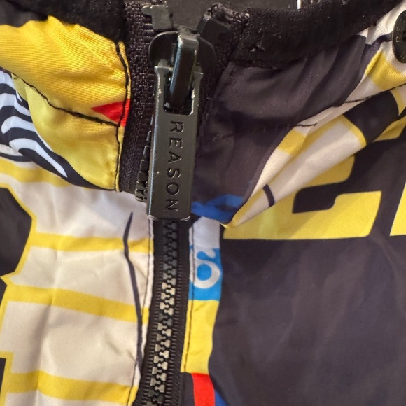 Reason logo Sailor Bear Half-Zip Anorak nwot
Sz M - Picture 6 of 11